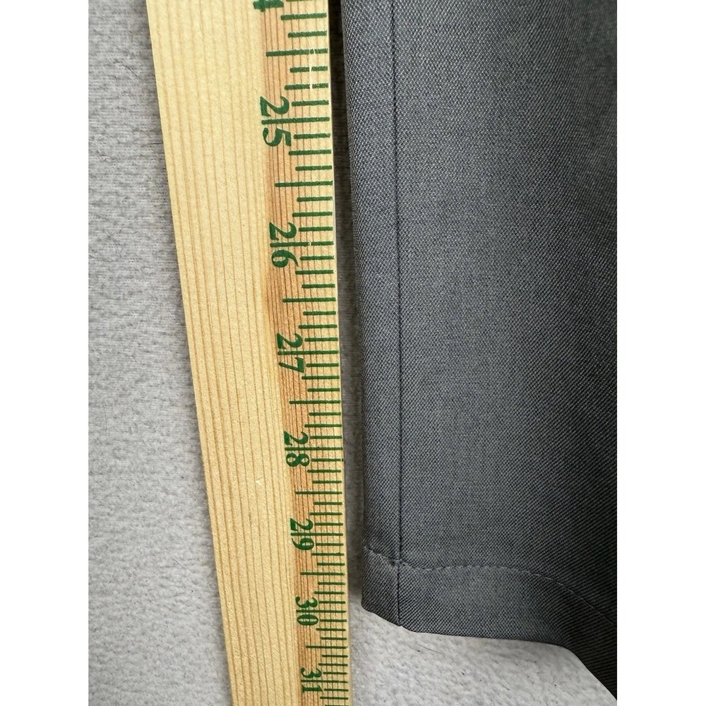 Hagger H26 Men's 32x30 Gray 4 Way Stretch Slim Fit Performance Dress Pants NWT - Picture 6 of 9